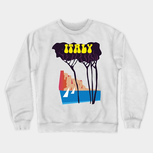 Italy Crewneck Sweatshirt by nickemporium1